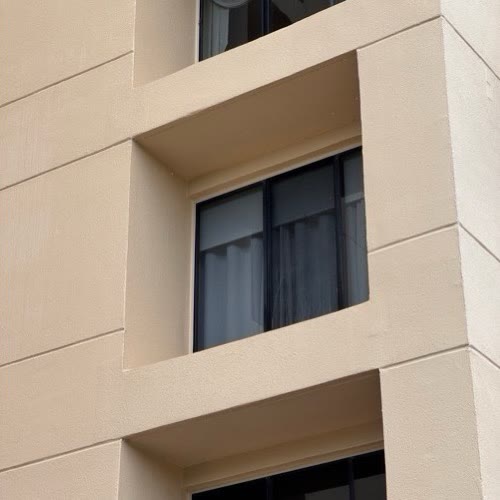 High-rise facade · Florida — after cleaning